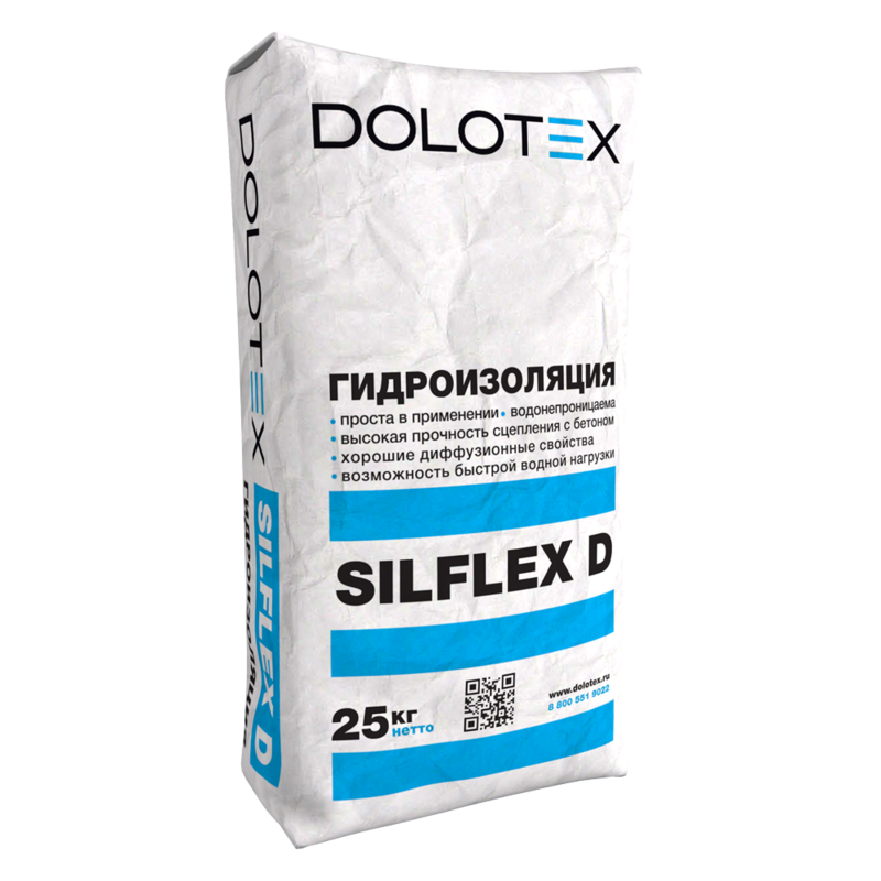 DOLOTEX SILFLEX D - цементная гидроизоляционная масса